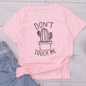 Damen-T-Shirt mit Kaktus-Bombardina.de-Motiv