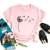 Damen-T-Shirt mit Blumendruck-Bombardina.de