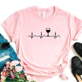 Damen-T-Shirt mit minimalistischem Aufdruck-Bombardina.de