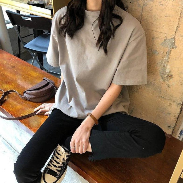 Glattes Damen-T-Shirt-Bombardina.de