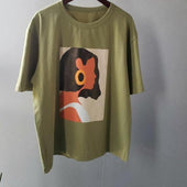 Damen-T-Shirt mit minimalistischem Aufdruck-Bombardina.de
