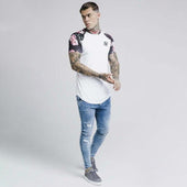 Herren T-Shirt mit Muster-Bombardina.de