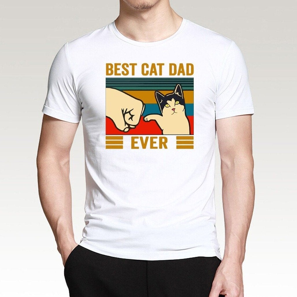 Herren T-Shirt mit Katzenmotiv-Bombardina.de