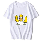 Herren-T-Shirt mit Cartoon-Motiv-Bombardina.de