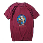 Herren T-Shirt mit buntem Aufdruck-Bombardina.de