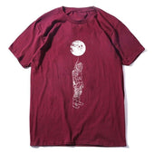 Herren-T-Shirt mit minimalistischem Aufdruck-Bombardina.de