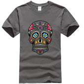 Herren-T-Shirt mit Totenkopfmotiv-Bombardina.de