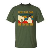Herren T-Shirt mit Katzenmotiv-Bombardina.de