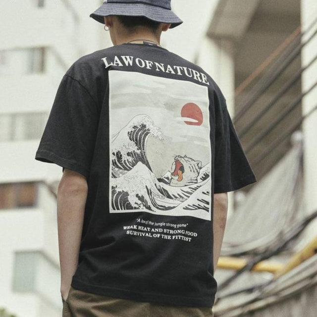 Herren T-Shirt mit Aufdruck auf der Rückseite-Bombardina.de