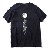 Herren-T-Shirt mit minimalistischem Aufdruck-Bombardina.de