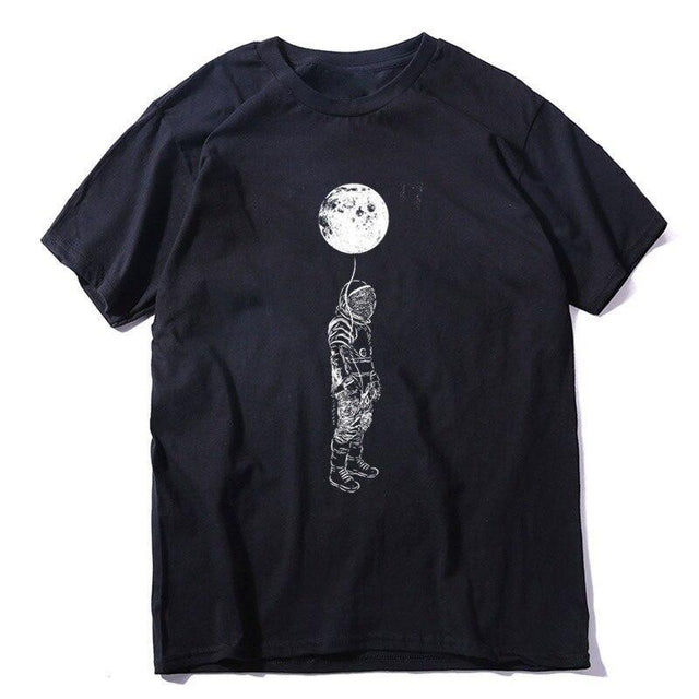 Herren-T-Shirt mit minimalistischem Aufdruck-Bombardina.de