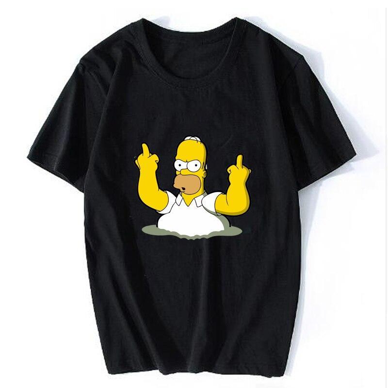 Herren-T-Shirt mit Cartoon-Motiv-Bombardina.de