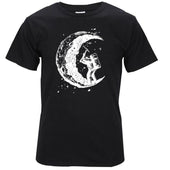 Herren T-Shirt mit Mondmotiv-Bombardina.de