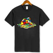 Herren T-Shirt mit buntem Aufdruck-Bombardina.de
