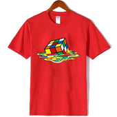 Herren T-Shirt mit buntem Aufdruck-Bombardina.de