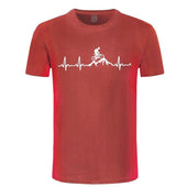 Herren-T-Shirt mit minimalistischem Aufdruck-Bombardina.de