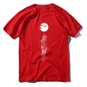 Herren-T-Shirt mit minimalistischem Aufdruck-Bombardina.de