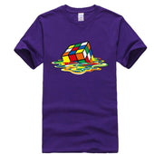 Herren T-Shirt mit buntem Aufdruck-Bombardina.de