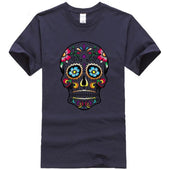 Herren-T-Shirt mit Totenkopfmotiv-Bombardina.de