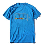 Herren T-Shirt mit buntem Aufdruck-Bombardina.de