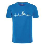 Herren-T-Shirt mit minimalistischem Aufdruck-Bombardina.de