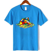 Herren T-Shirt mit buntem Aufdruck-Bombardina.de