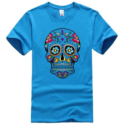 Herren-T-Shirt mit Totenkopfmotiv-Bombardina.de