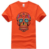 Herren-T-Shirt mit Totenkopfmotiv-Bombardina.de