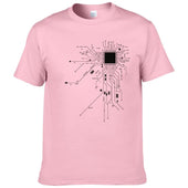 Herren-T-Shirt mit minimalistischem Aufdruck-Bombardina.de