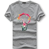 Herren T-Shirt mit buntem Aufdruck-Bombardina.de