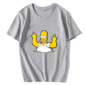 Herren-T-Shirt mit Cartoon-Motiv-Bombardina.de