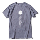 Herren-T-Shirt mit minimalistischem Aufdruck-Bombardina.de