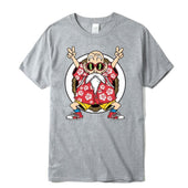 Herren T-Shirt mit buntem Aufdruck-Bombardina.de