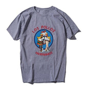 Herren T-Shirt mit buntem Aufdruck-Bombardina.de