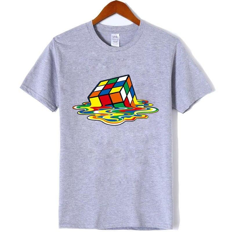 Herren T-Shirt mit buntem Aufdruck-Bombardina.de