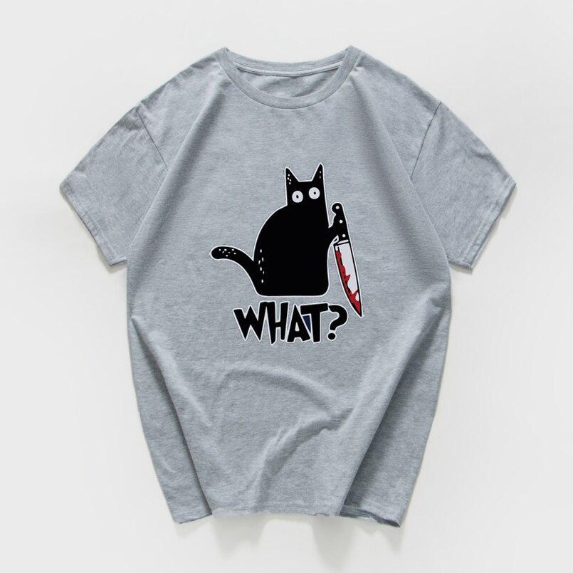 Herren T-Shirt mit Katzenmotiv-Bombardina.de