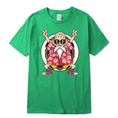 Herren T-Shirt mit buntem Aufdruck-Bombardina.de