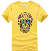 Herren-T-Shirt mit Totenkopfmotiv-Bombardina.de