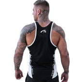 Zweifarbiges Tanktop für Herren-Bombardina.de