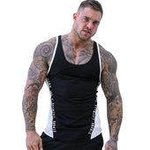 Zweifarbiges Tanktop für Herren-Bombardina.de