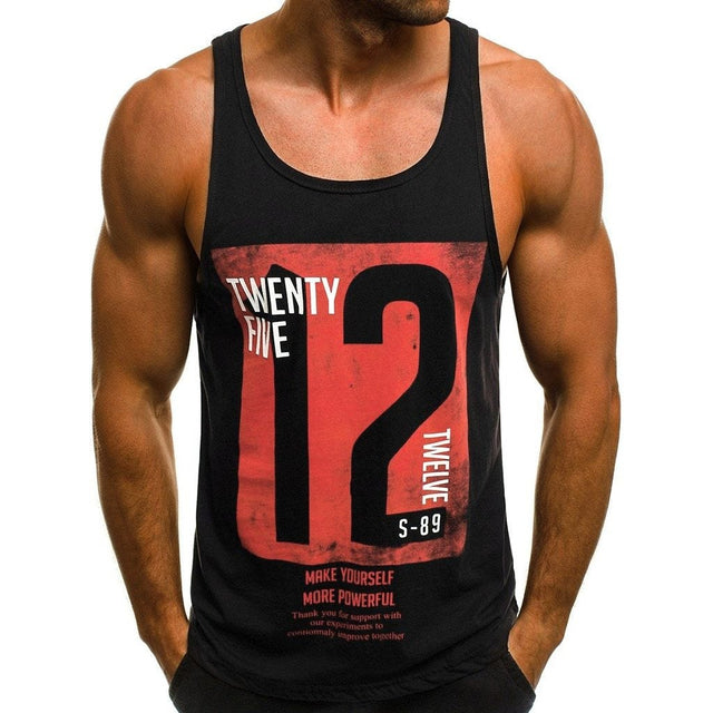 Herren-Tanktop mit dem Aufdruck-Bombardina.de