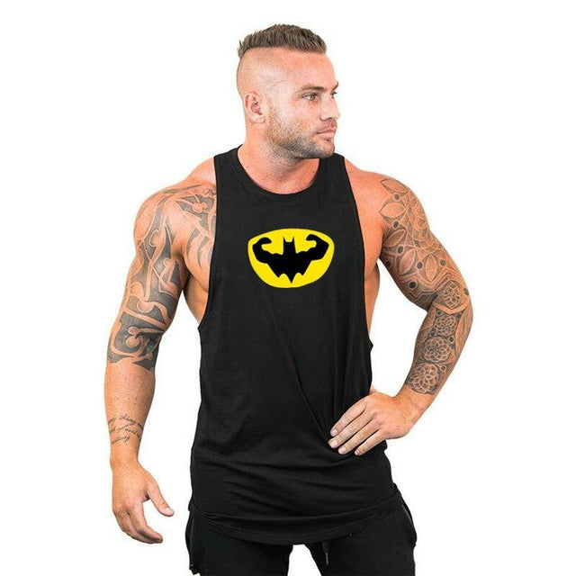 Herren-Tanktop mit Batman-Bombardina.de-Motiv