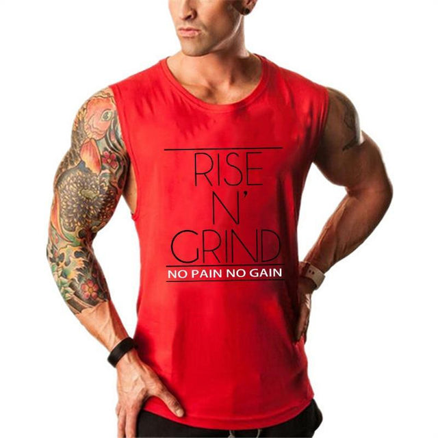 Herren-Tanktop mit der Aufschrift-Bombardina.de