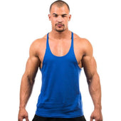 Einfarbiges Tanktop für Herren-Bombardina.de