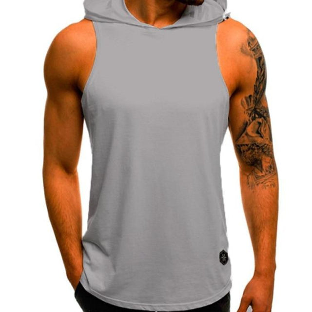 Herren-Tanktop mit Kapuze-Bombardina.de