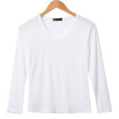 Damen-Langarm-T-Shirt mit tailliertem Schnitt-Bombardina.de