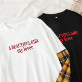 Damen-Langarm-T-Shirt in lockerem Schnitt-Bombardina.de