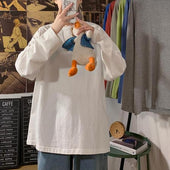 Damen-Langarm-T-Shirt in lockerem Schnitt-Bombardina.de