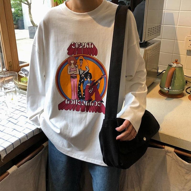 Damen-Langarm-T-Shirt mit dem Aufdruck-Bombardina.de