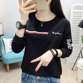 Damen-Langarm-T-Shirt mit dem Aufdruck-Bombardina.de